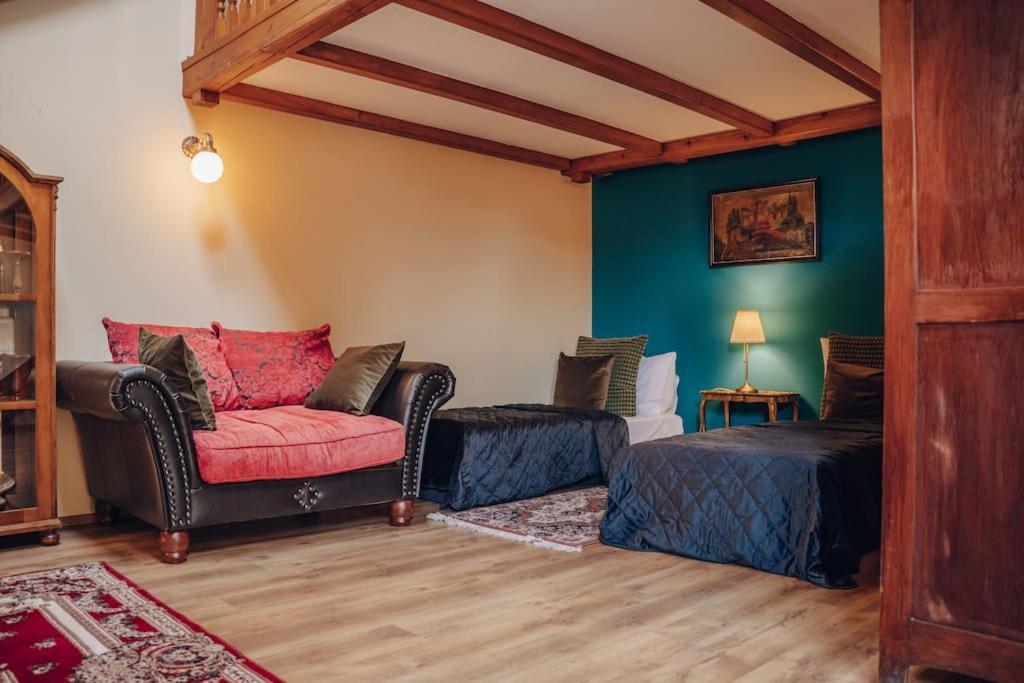 Magnificent Historical Penthouse In The Heart Of Prague Apartment Bagian luar foto