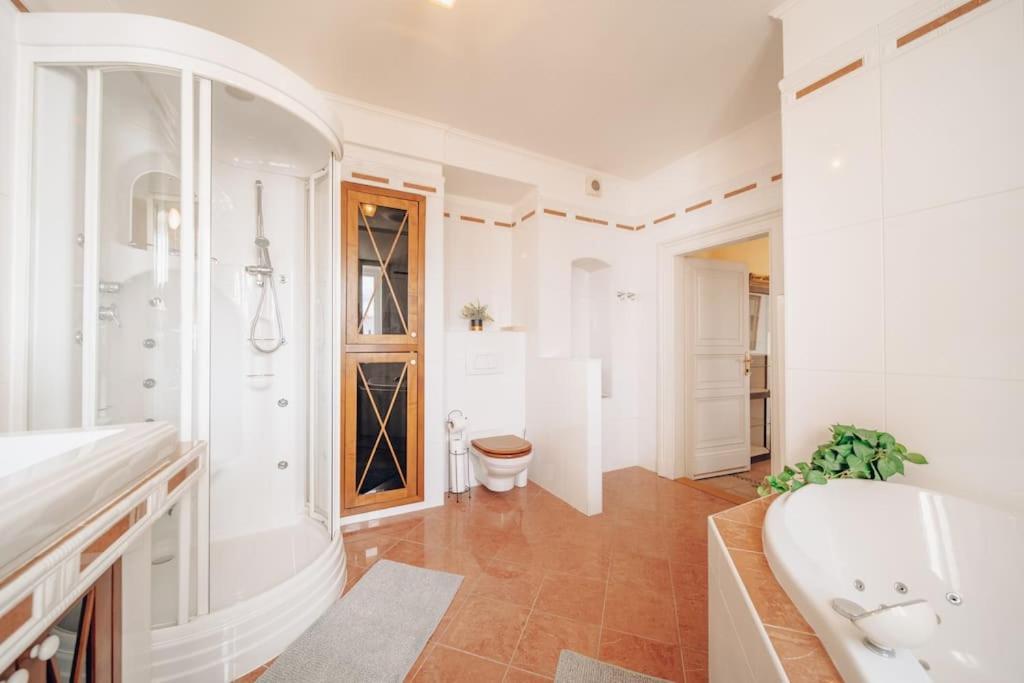 Magnificent Historical Penthouse In The Heart Of Prague Apartment Bagian luar foto